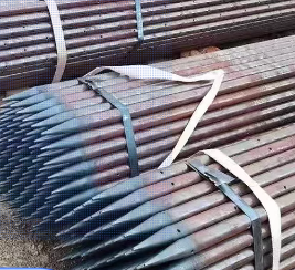 恩施超前小导管预埋钢管出尖打孔焊倒刺无缝焊管厂